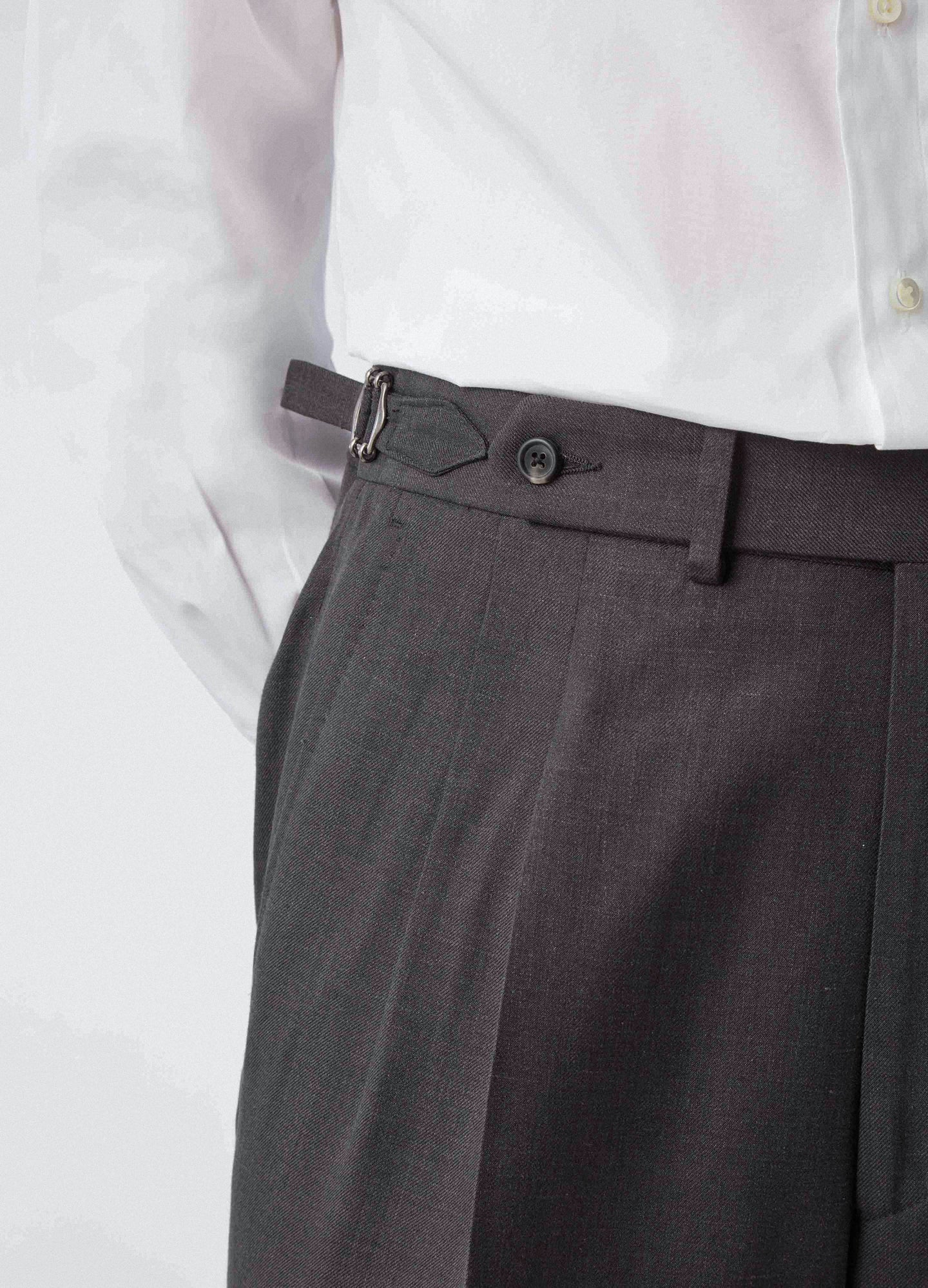 Don Wool/Silk/Linen Suit - Black Berg & Berg