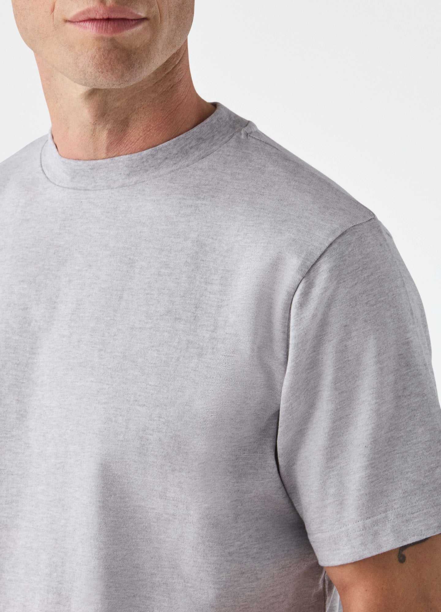 Tony T-Shirt - Grey Melange Berg & Berg