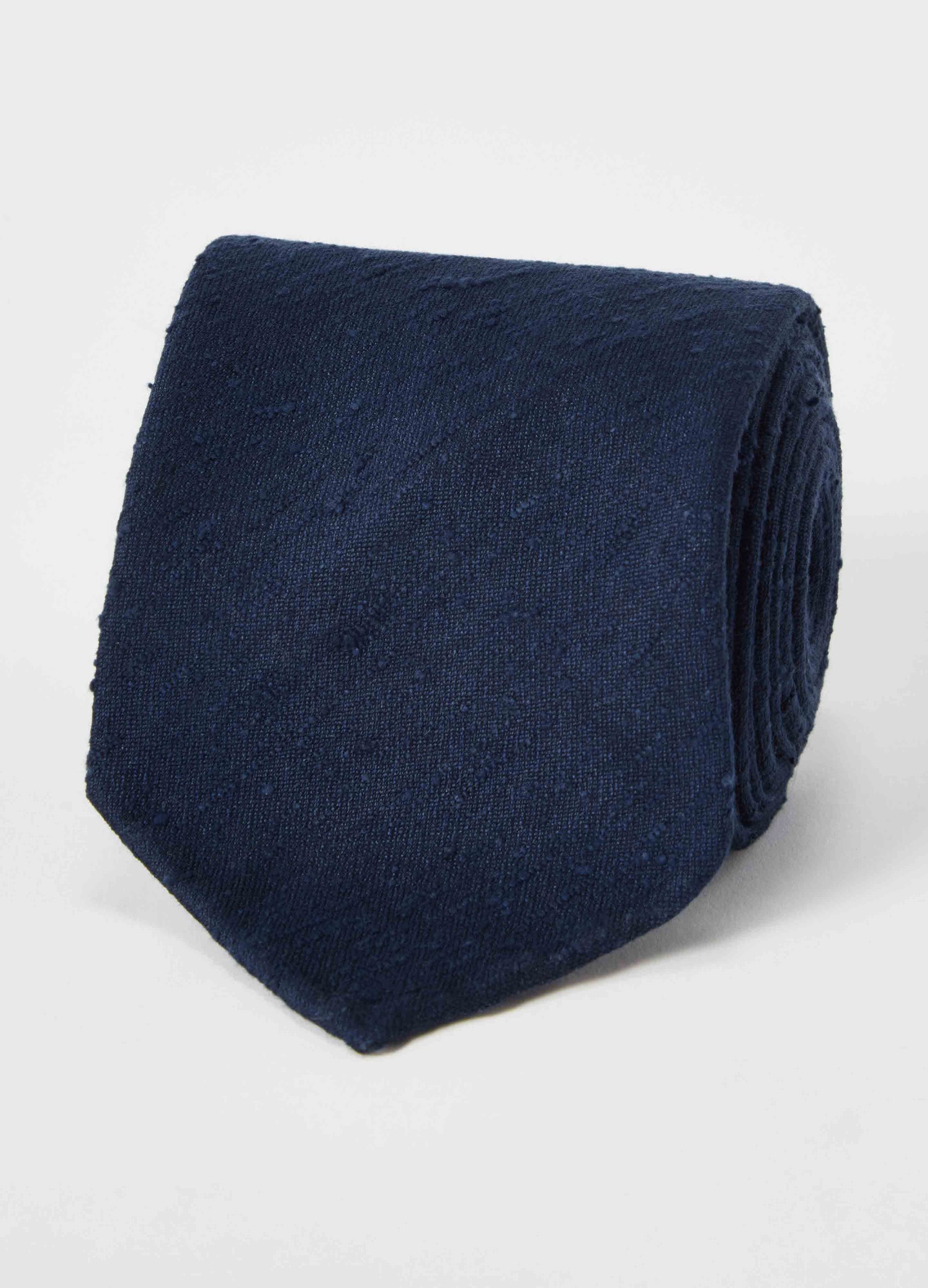 Shantung Tie - Navy Berg & Berg